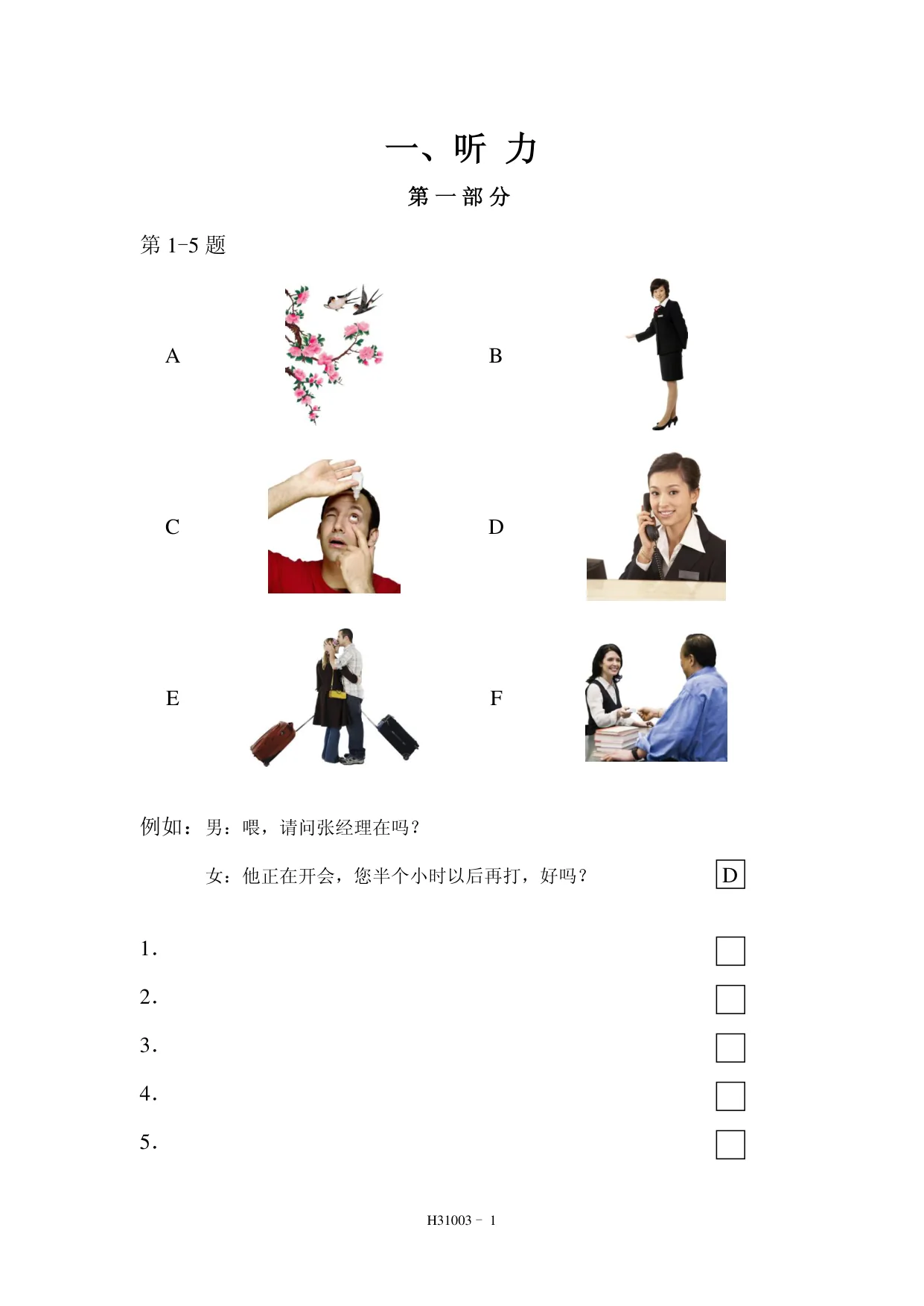 H31003 page 1
